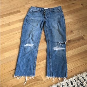 H&M Conscious High Rise Jeans